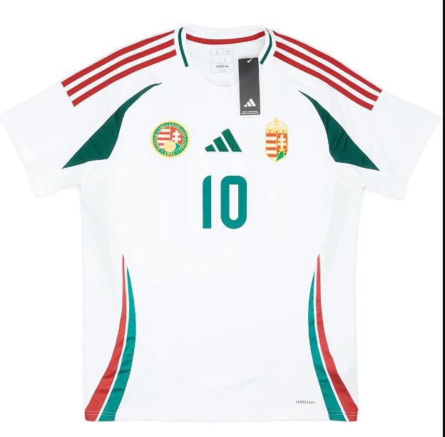 (image for) Szoboszlai #10 Hungary Away Jersey Euro 2024